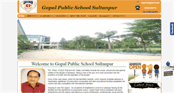 Desktop Screenshot of gpssultanpur.com